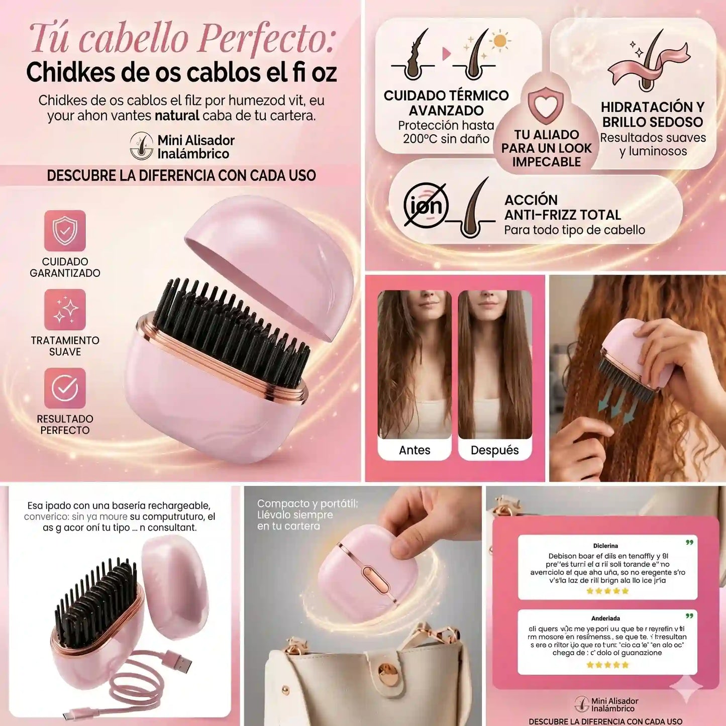 Mini alisadora portatil Babylive® 🎁